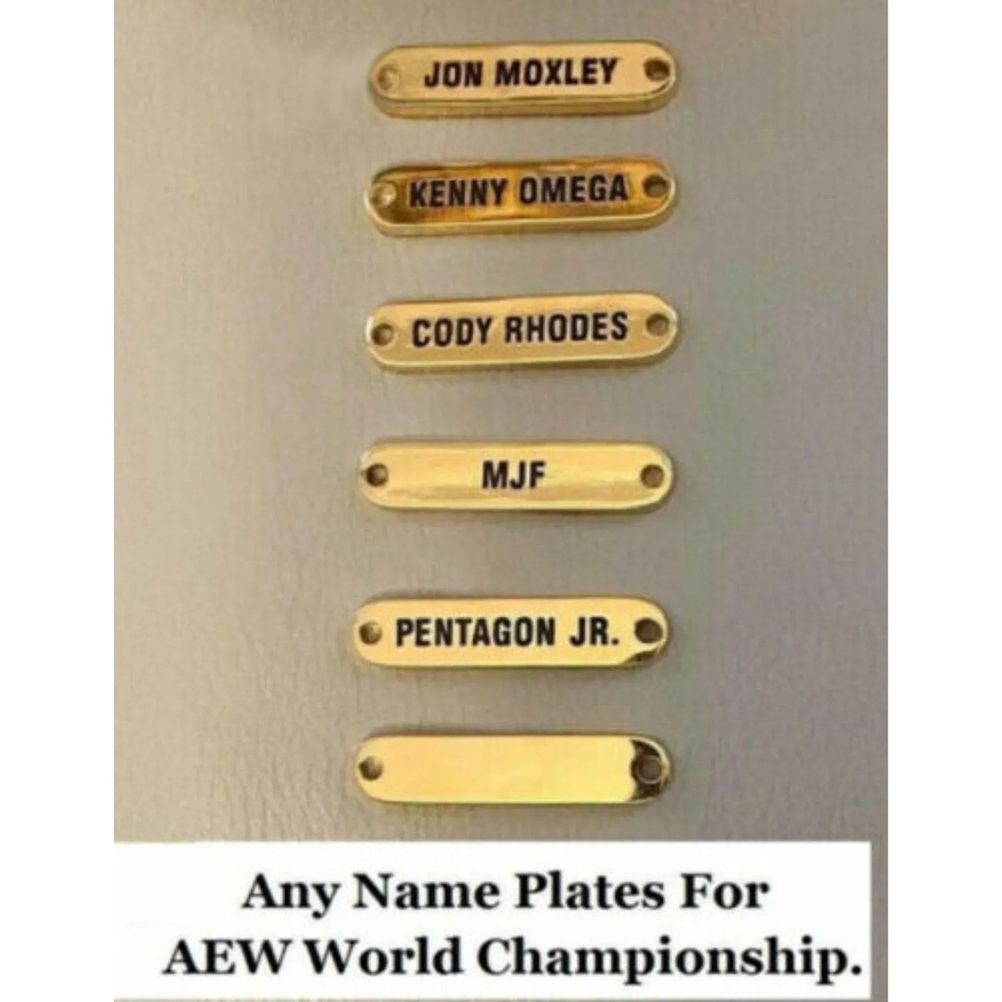 AEW Championship Replica Belt Championship Belt WWF Belt