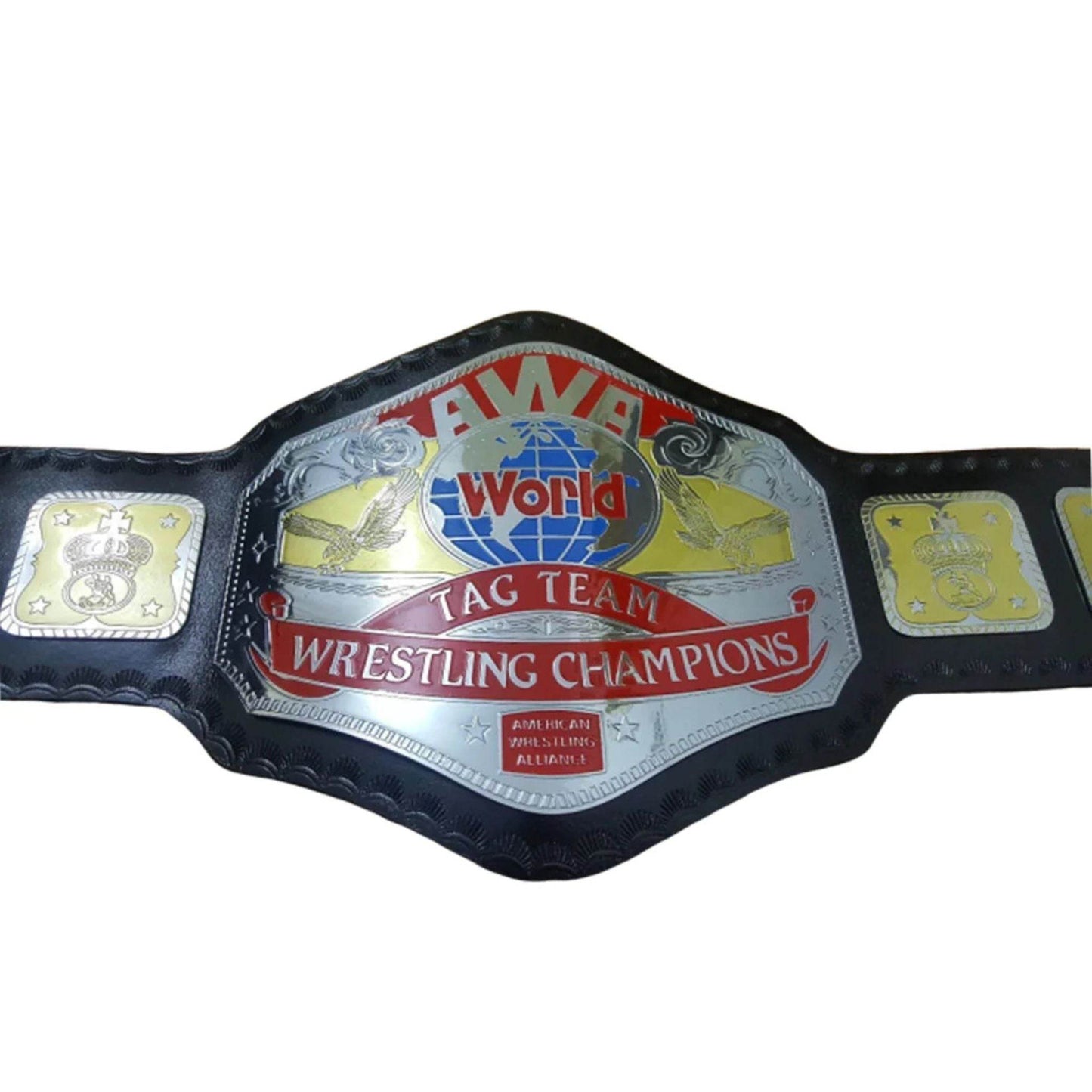 AWA World Tag Team Championship Replica Title Belt Championship Belt WWF Belt