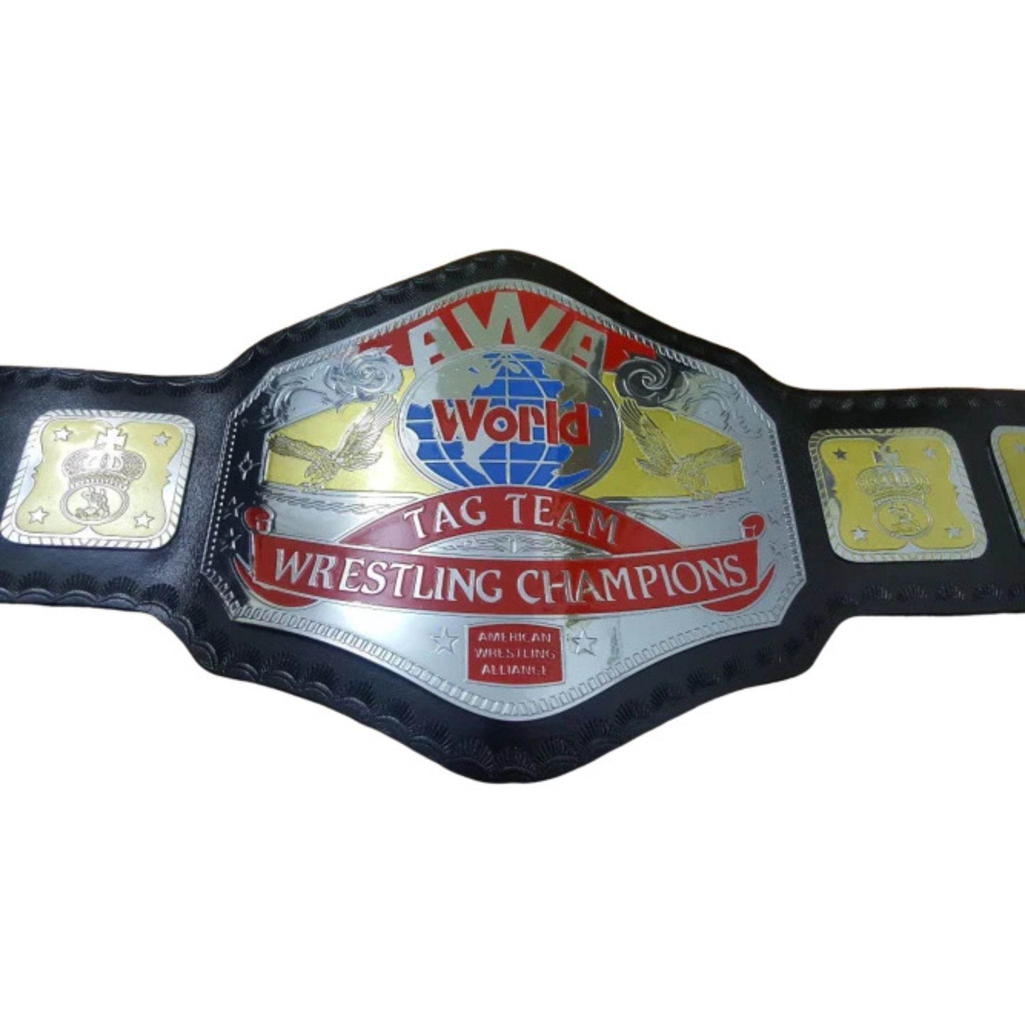 AWA World Tag Team Championship Replica Title Belt Championship Belt WWF Belt