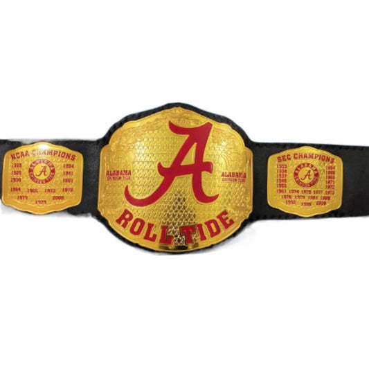 Alabama Roll Tide NFL Championship Replica Title Belt Championship Belt WWF Belt