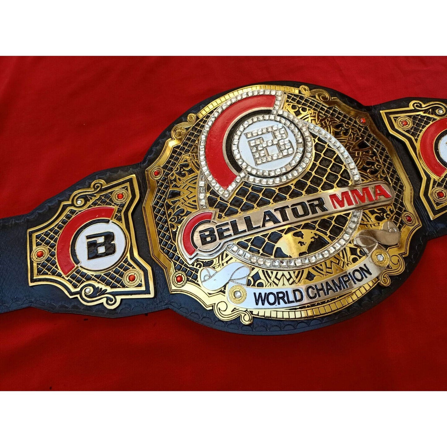 Bellator MMA World Heavyweight Championship Replica Title Belt Championship Belt WWF Belt