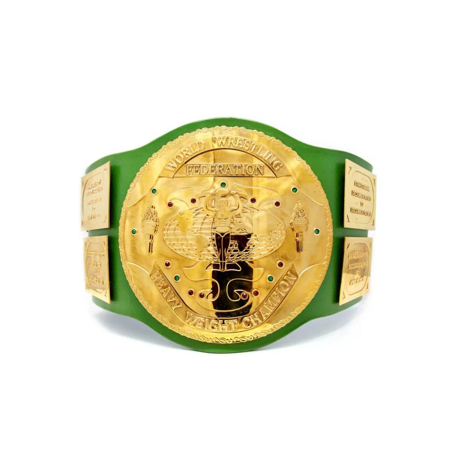 Big Green Championship Replica Title Belt Championship Belt WWF Belt