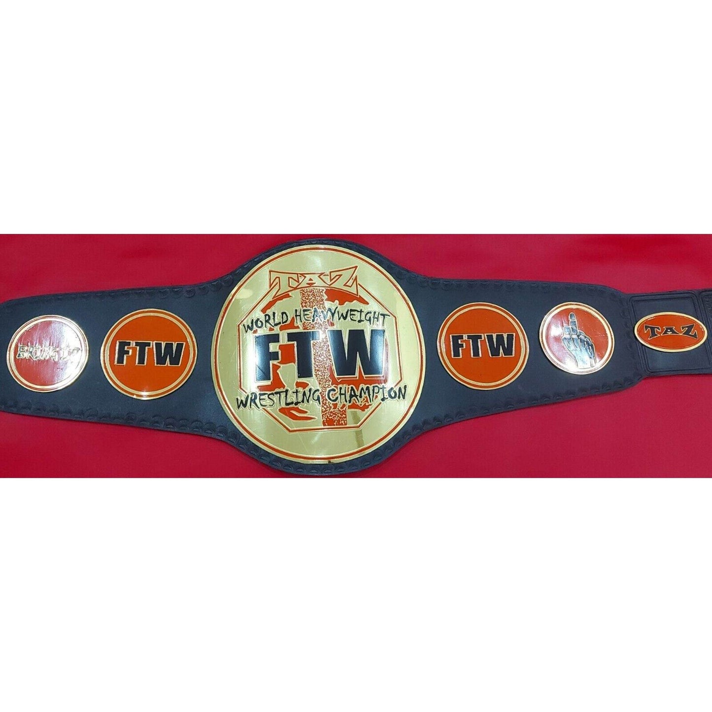 ECW FTW Taz Championship Replica Title Belt Championship Belt WWF Belt