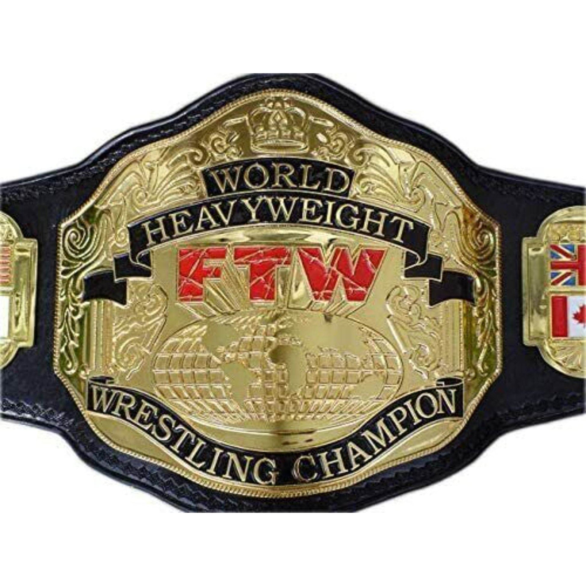 ECW World Heavyweight Championship Replica Title Belt Championship Belt WWF Belt
