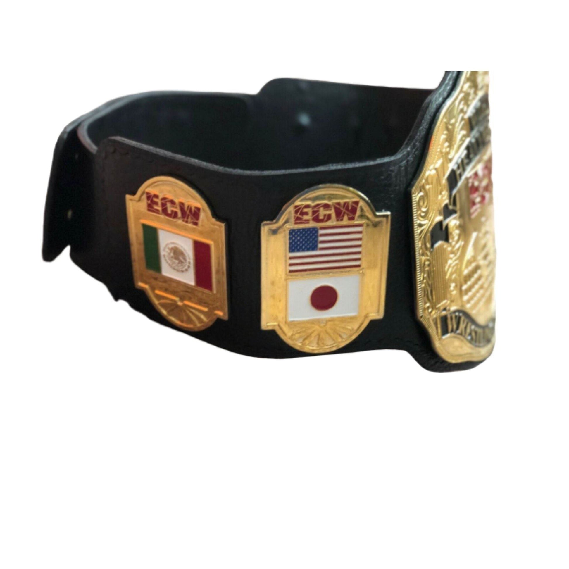 ECW World Heavyweight Championship Replica Title Belt Championship Belt WWF Belt