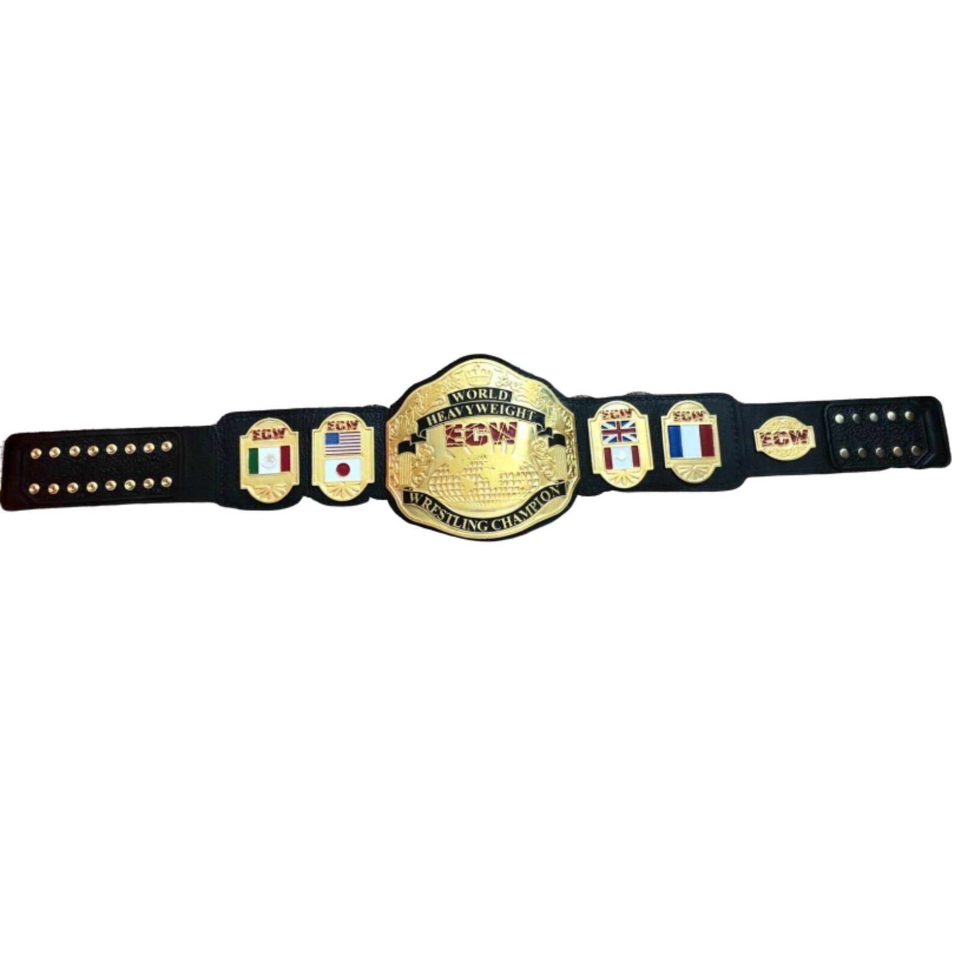 ECW World Heavyweight Championship Replica Title Belt Championship Belt WWF Belt