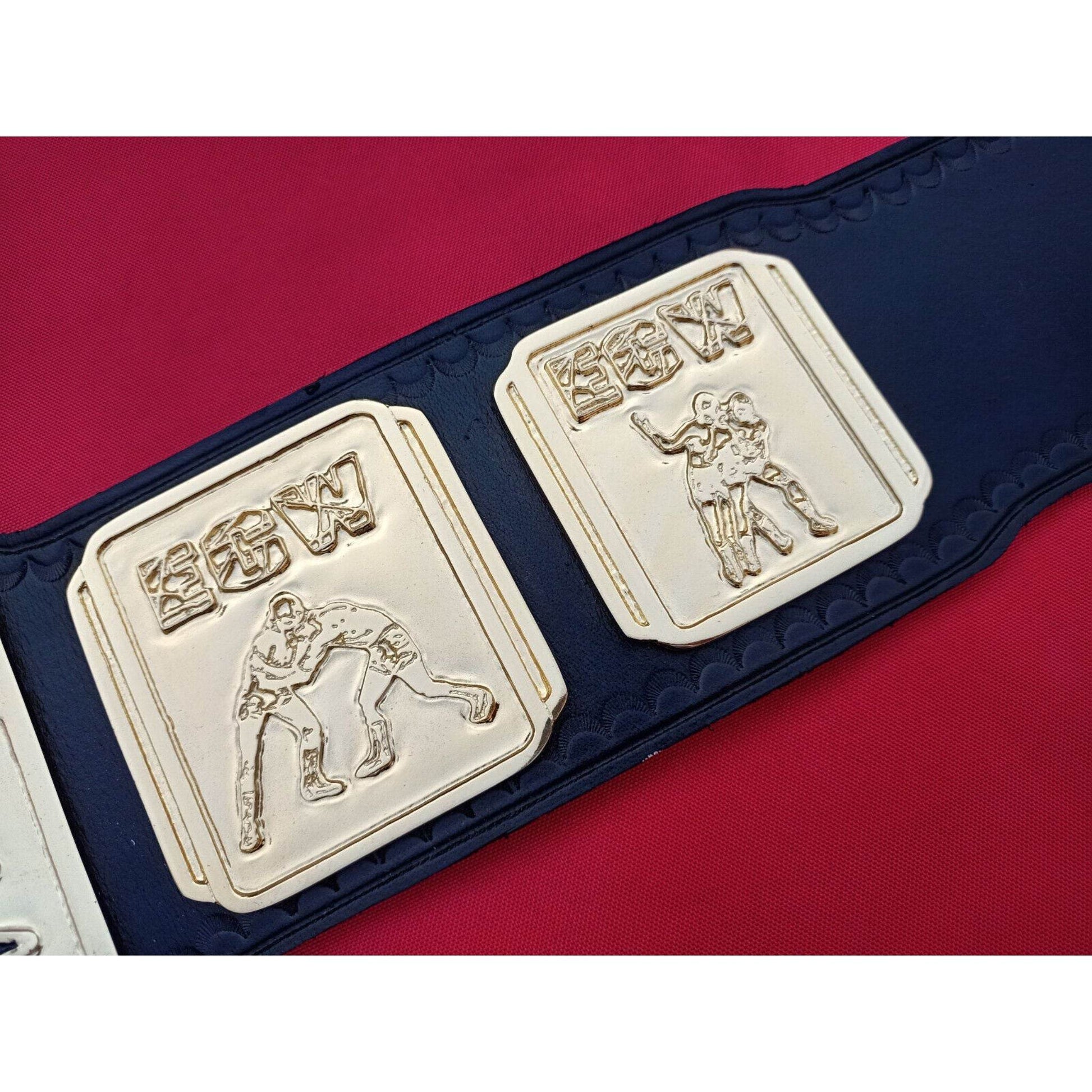 ECW World Tag Team Championship Replica Title Belt Championship Belt WWF Belt