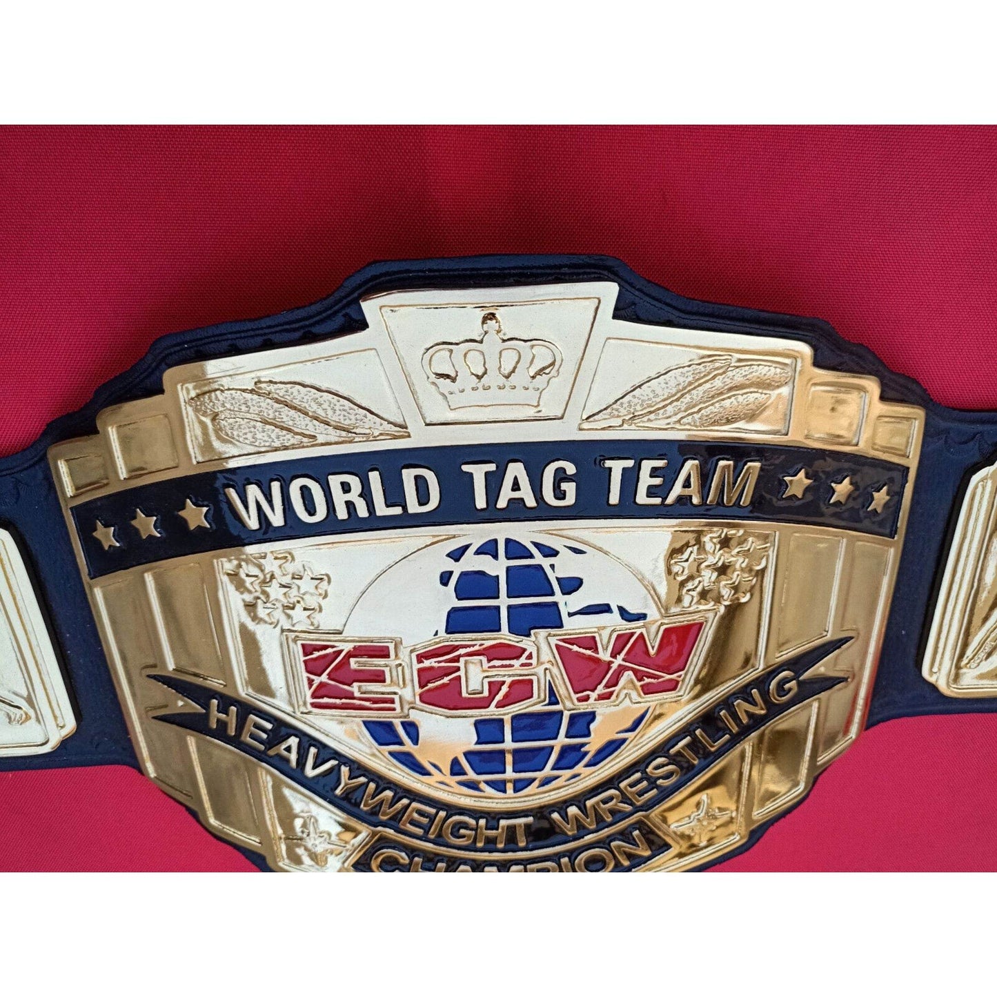 ECW World Tag Team Championship Replica Title Belt Championship Belt WWF Belt
