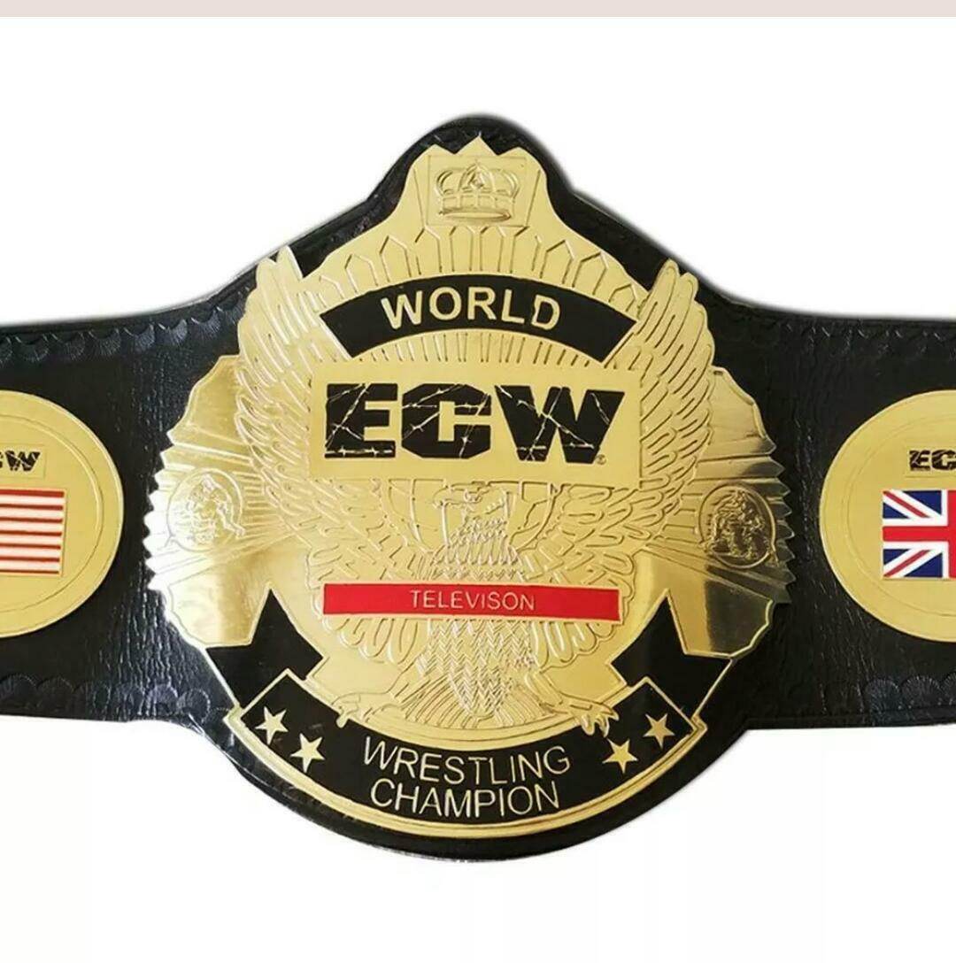 ECW Television Champion Championship Replica Title Belt Championship Belt WWF Belt