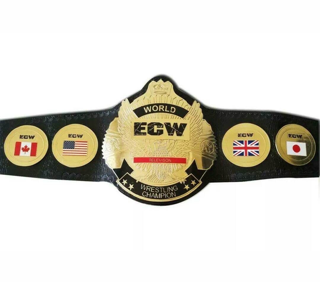 ECW Television Champion Championship Replica Title Belt Championship Belt WWF Belt