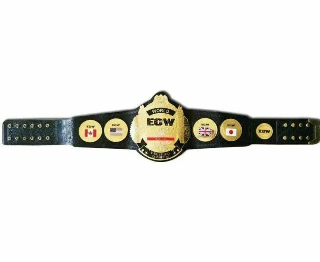 ECW Television Champion Championship Replica Title Belt Championship Belt WWF Belt