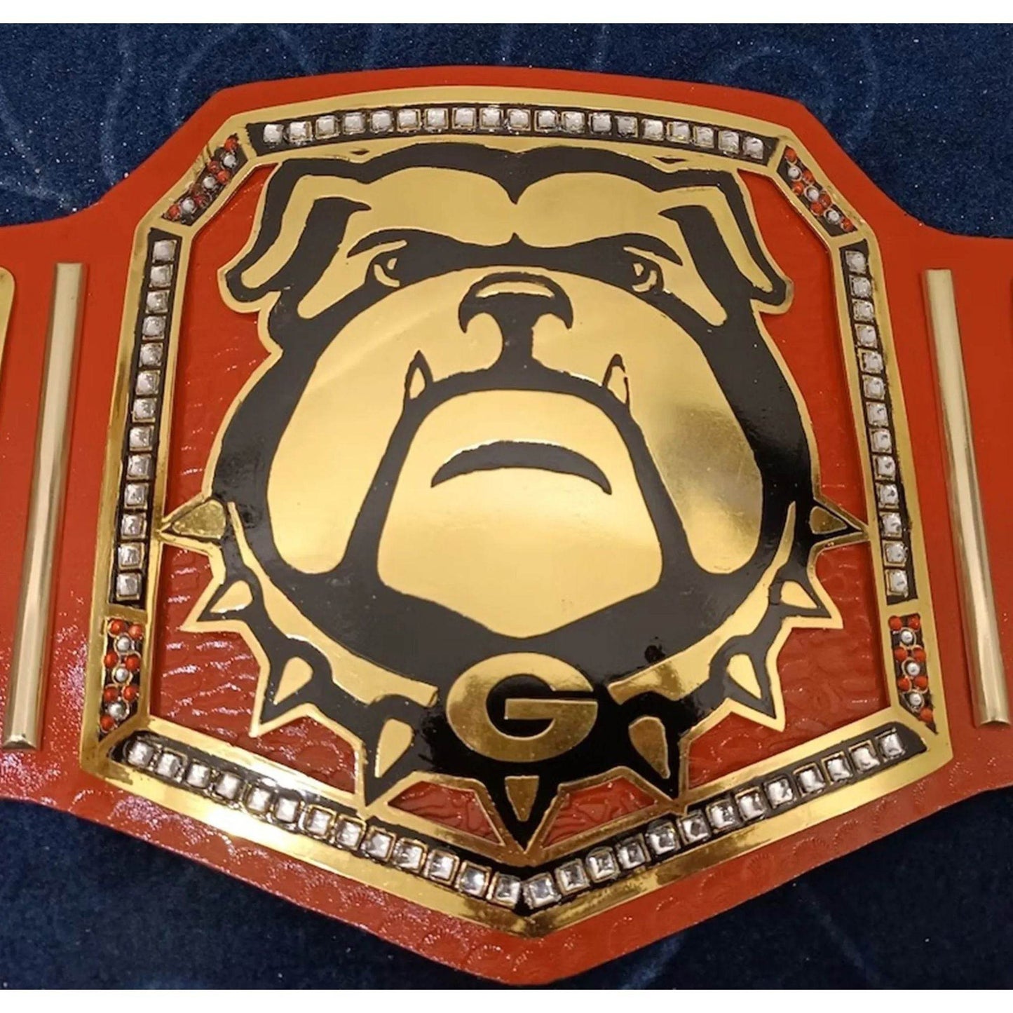 Georgia Bulldog Championship Replica Title belt Championship Belt WWF Belt