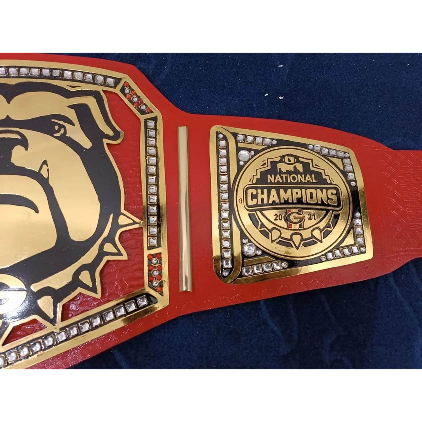 Georgia Bulldog Championship Replica Title belt Championship Belt WWF Belt
