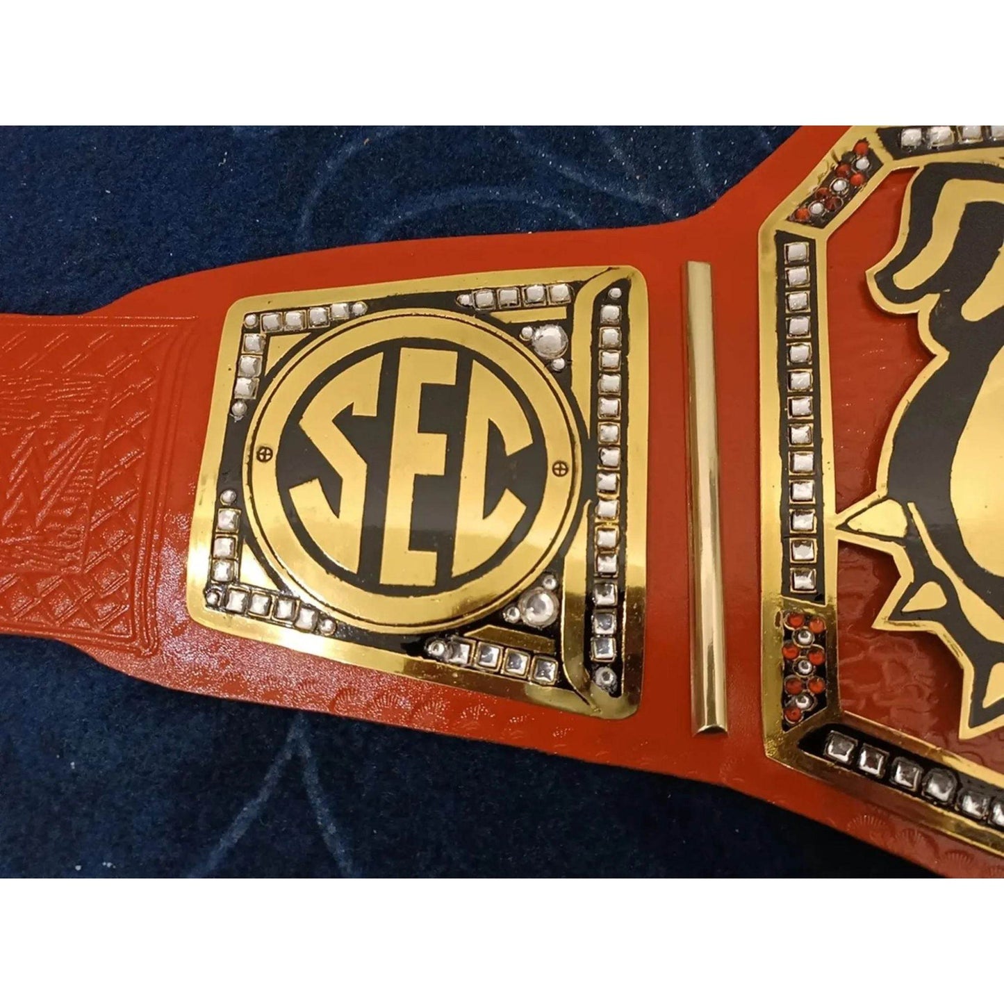 Georgia Bulldog Championship Replica Title belt Championship Belt WWF Belt