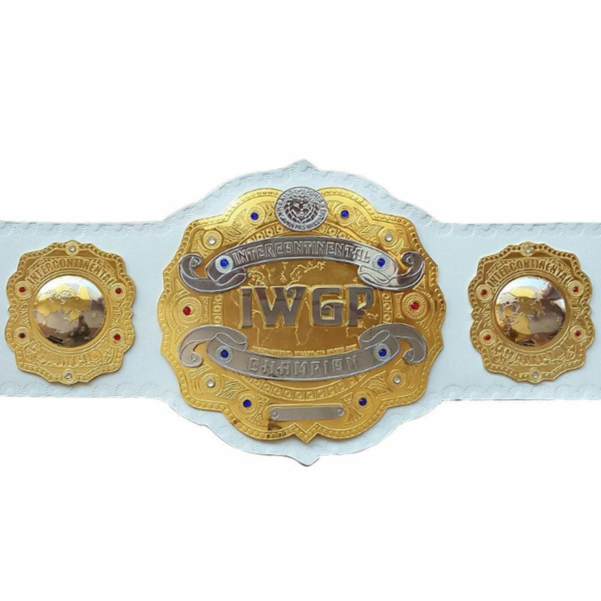 IWGP Intercontinental Championship Replica Title Belt Championship Belt WWF Belt
