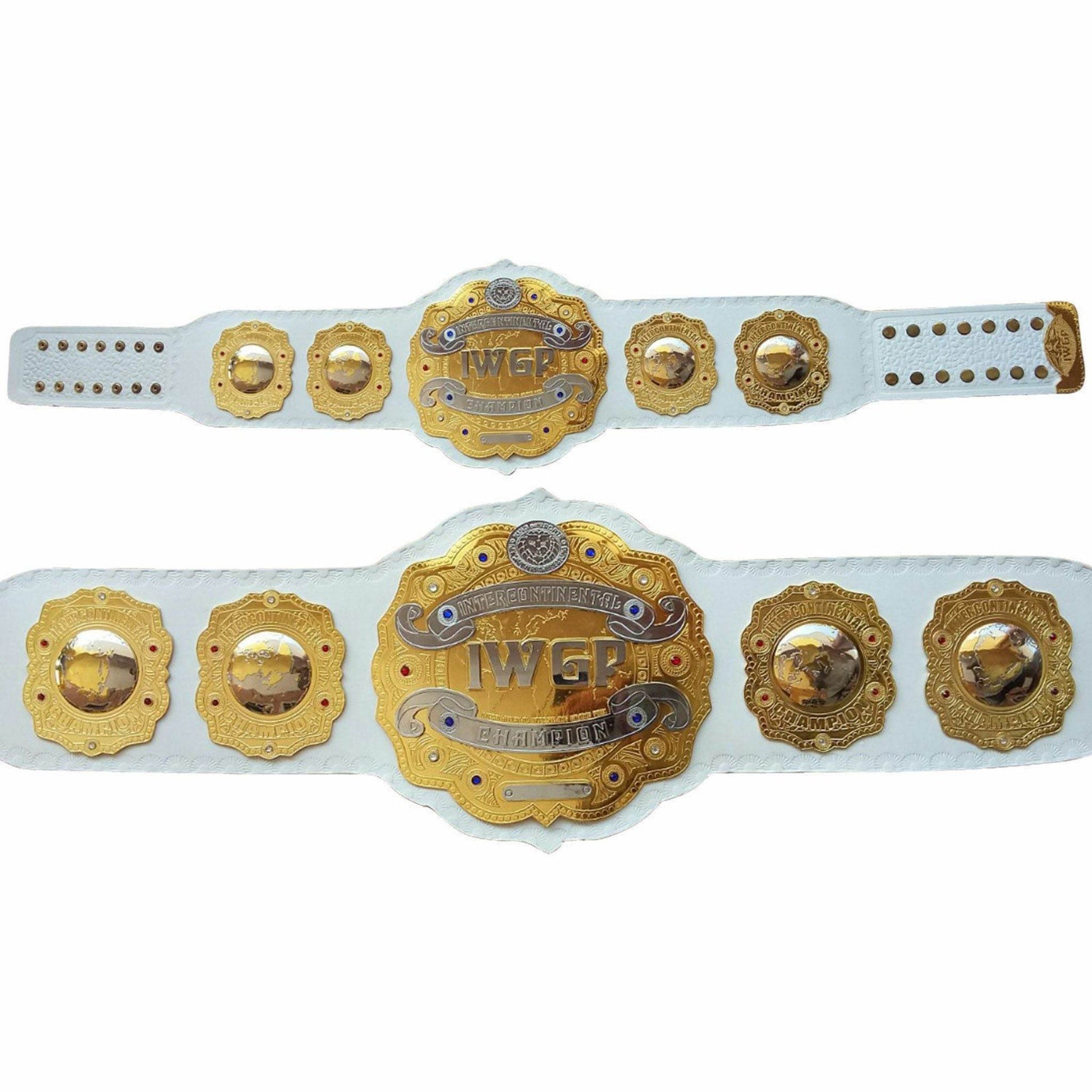 IWGP Intercontinental Championship Replica Title Belt Championship Belt WWF Belt