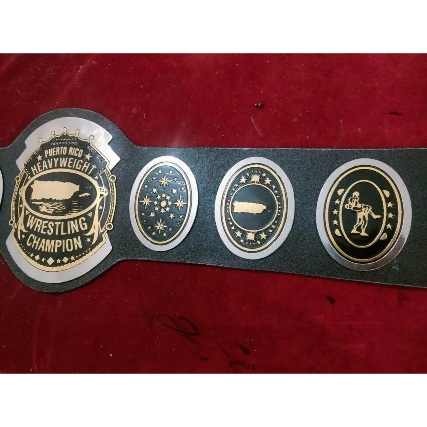 AWA Southern Heavyweight Dual Plated Championship Title Belt Championship Belt WWF Belt