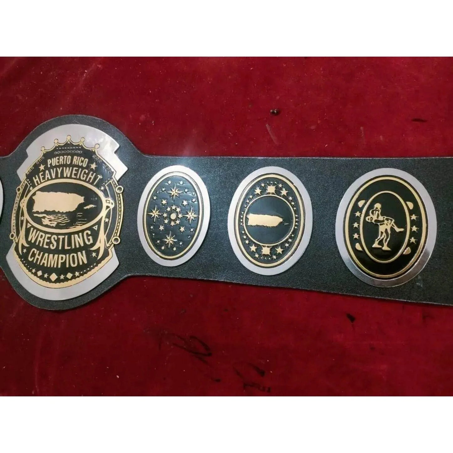 AWA Southern Heavyweight Dual Plated Championship Title Belt Championship Belt WWF Belt
