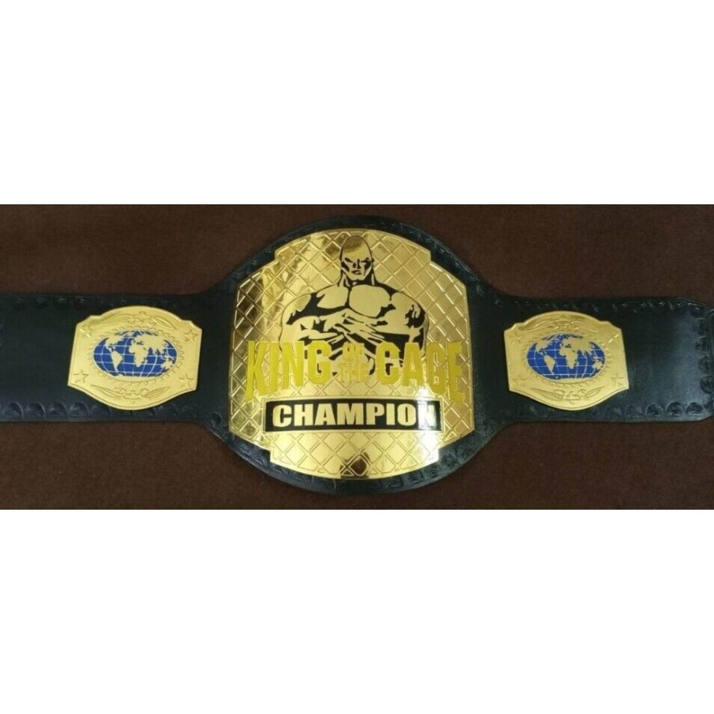 King Of The Cage KOTC MMA Wrestling Championship Leather Belt Championship Belt WWF Belt