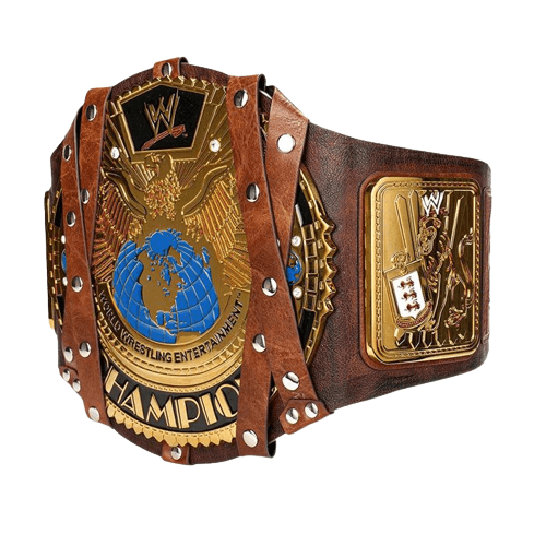 Mankind Signature Series Championship Replica Title Belt Championship Belt WWF Belt