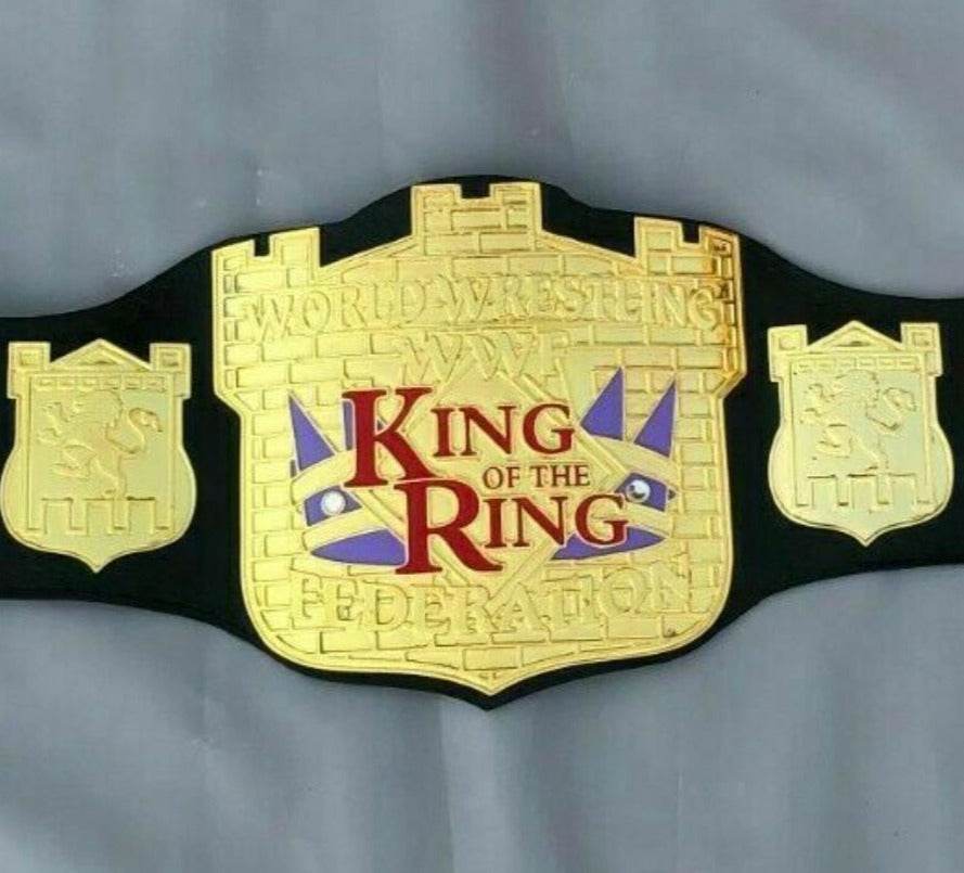 New king of the ring world wrestling federation belt Championship Belt WWF Belt