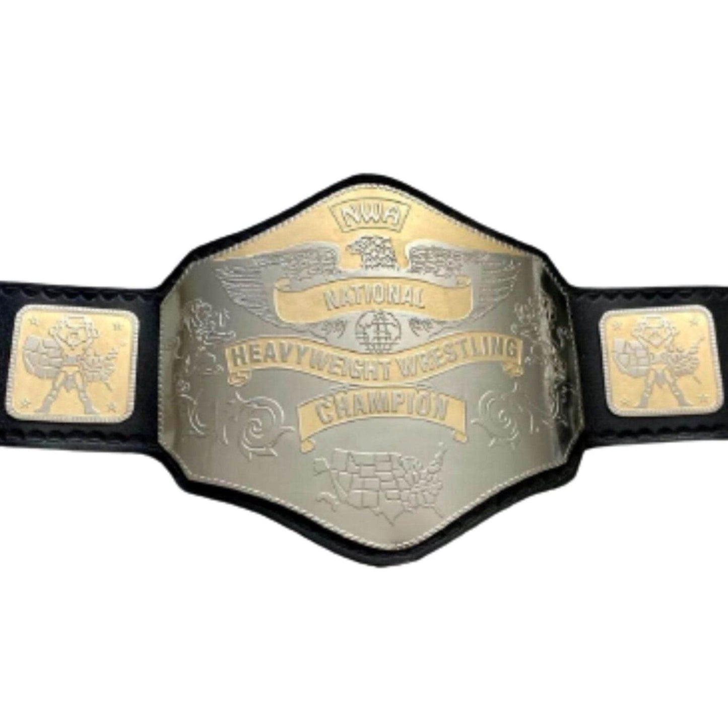 NWA National Heavyweight Championship Replica Title Belt Championship Belt WWF Belt