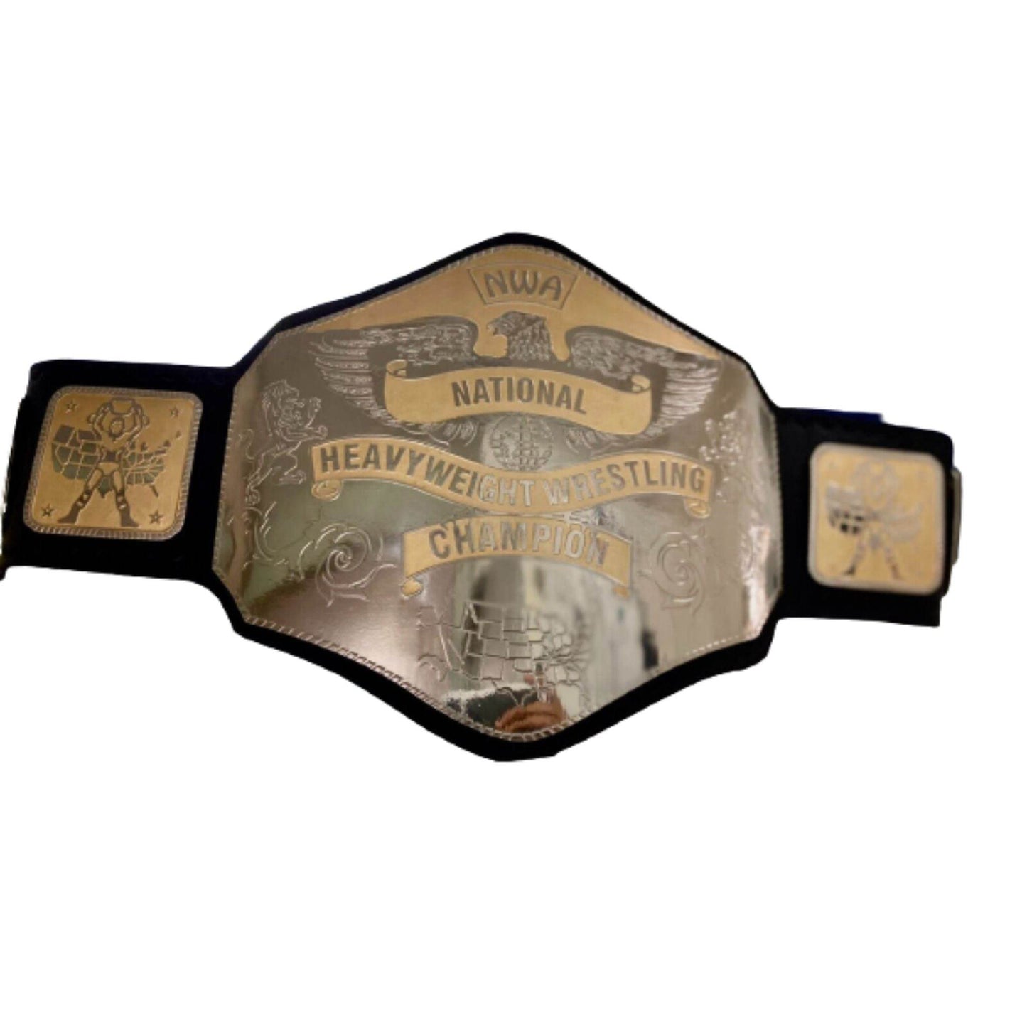 NWA National Heavyweight Championship Replica Title Belt Championship Belt WWF Belt