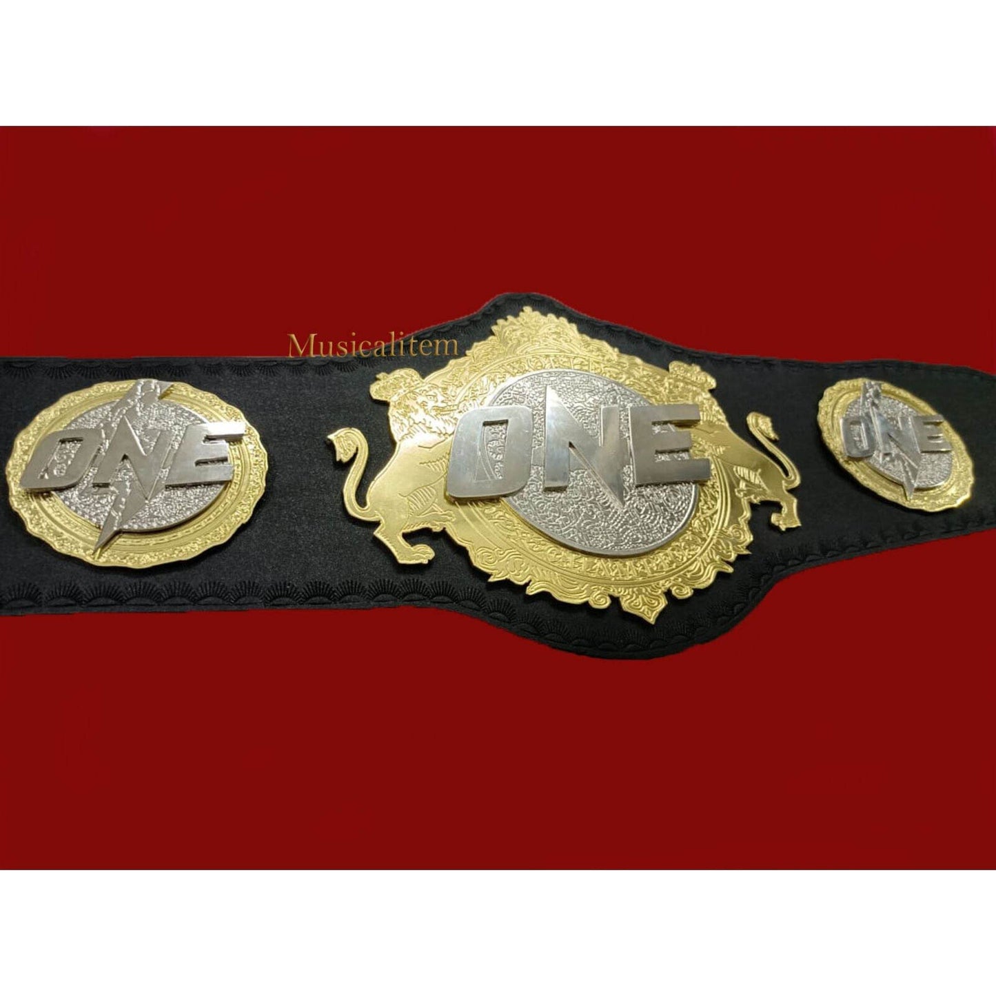 One World Fc MMA Championship Replica Title Belt Championship Belt WWF Belt