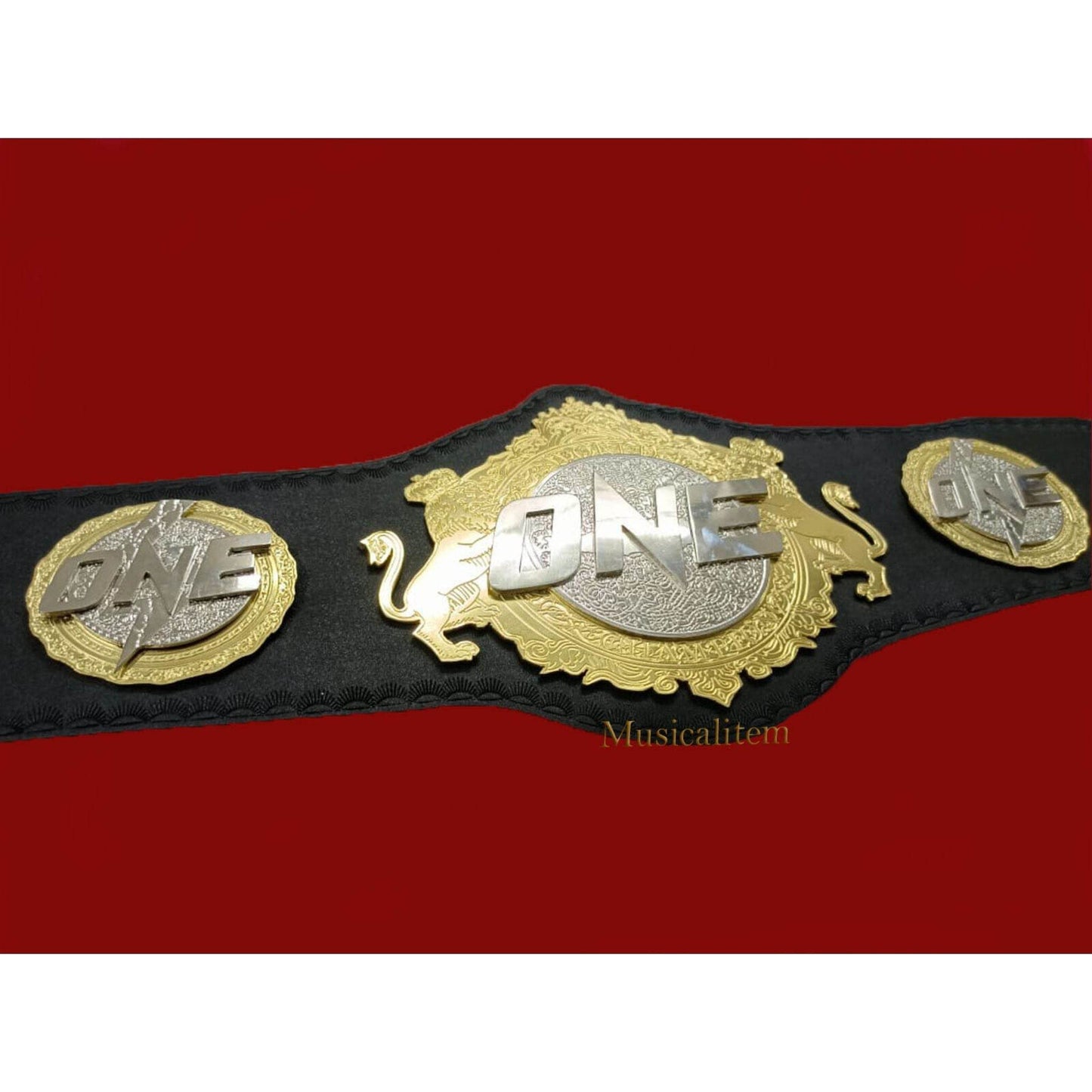 One World Fc MMA Championship Replica Title Belt Championship Belt WWF Belt