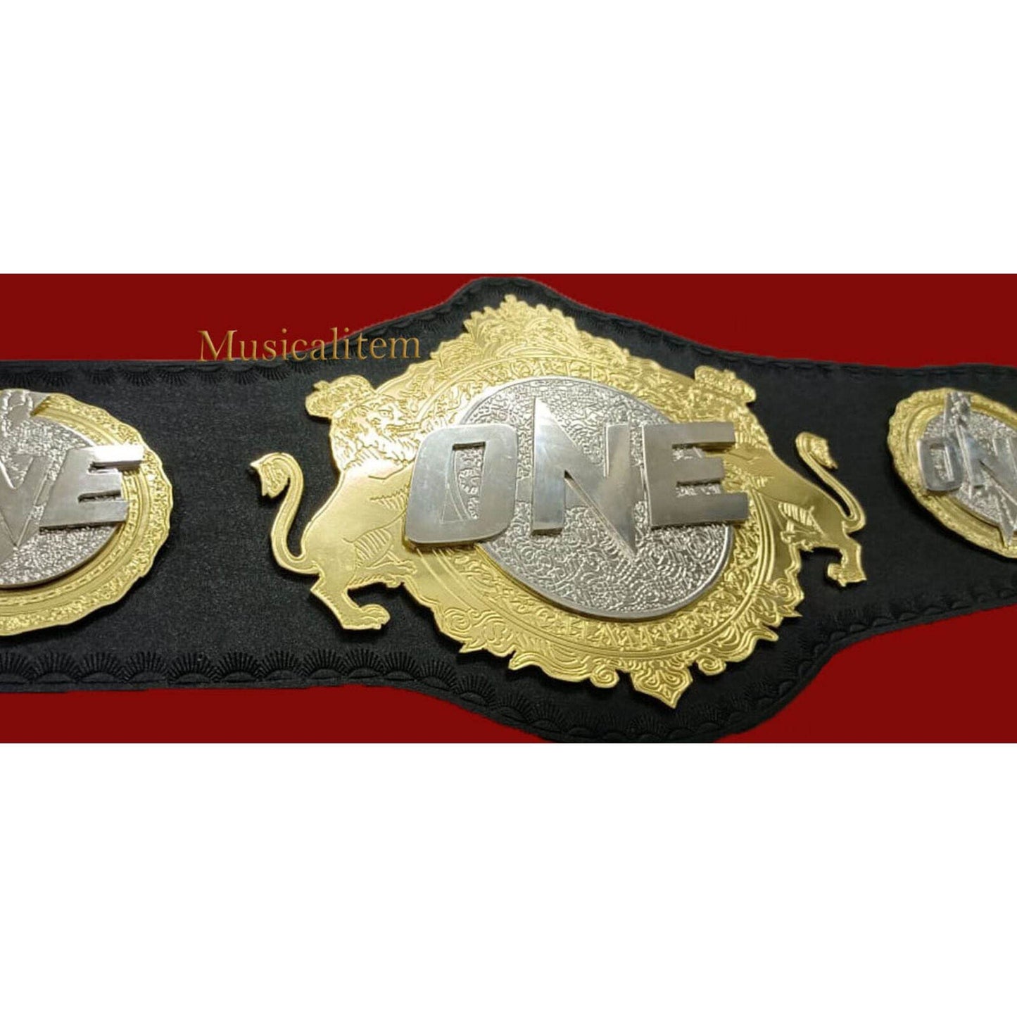 One World Fc MMA Championship Replica Title Belt Championship Belt WWF Belt