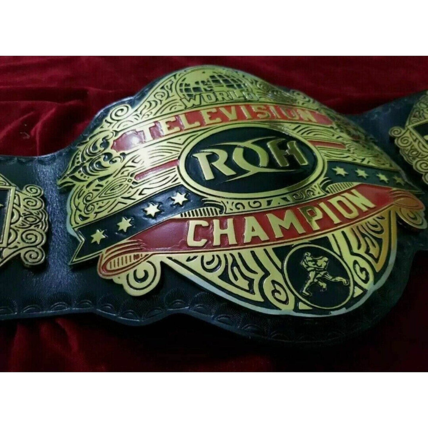 ROH World Television Championship Replica Title Belt Championship Belt WWF Belt
