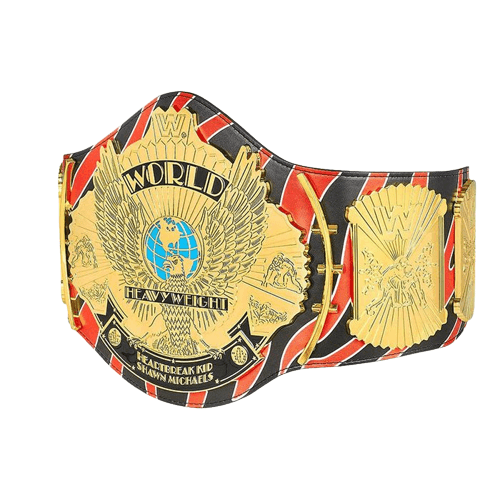 Shawn Michaels ''Signature Series'' Championship Replica Title Championship Belt WWF Belt