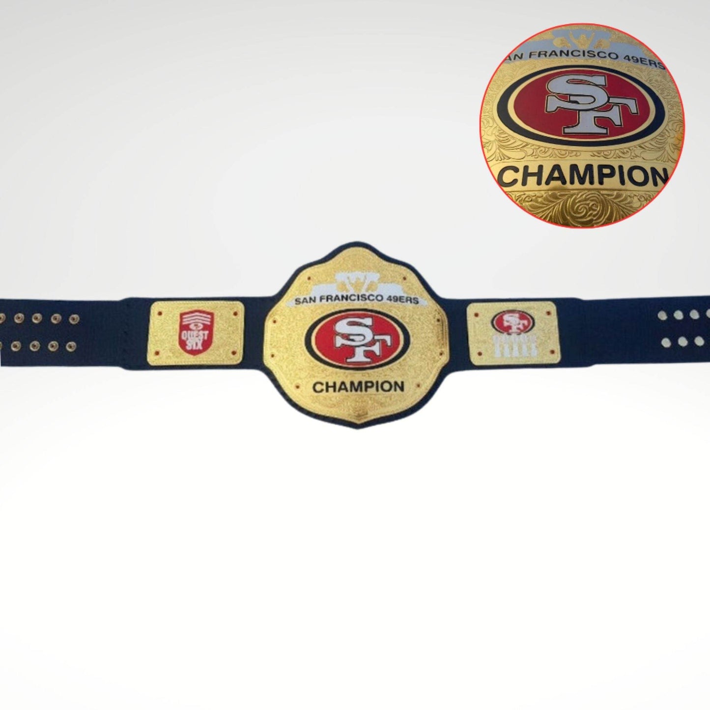 San Francisco SF Championship Replica Title belt Championship Belt WWF Belt