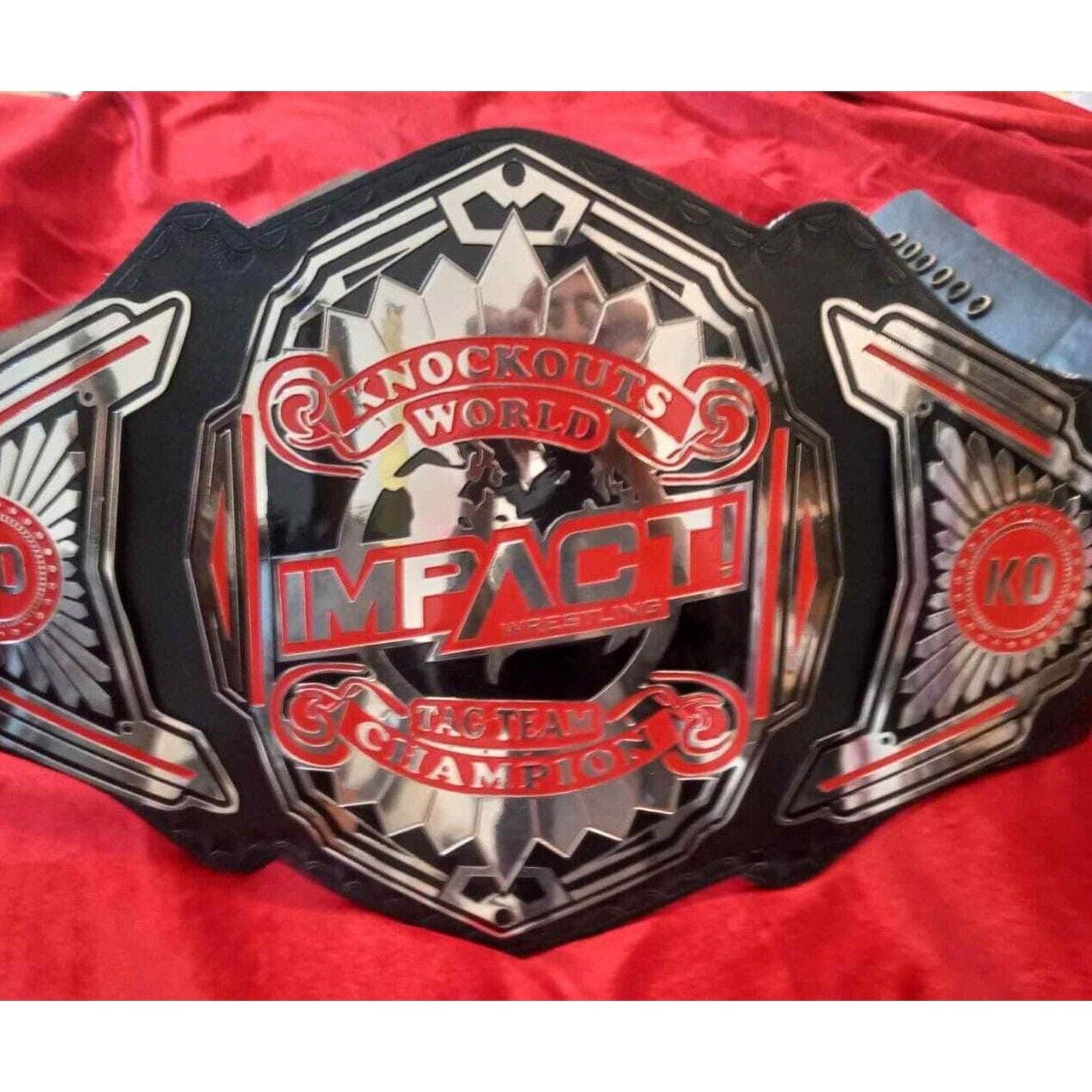 TNA Knockouts Tag Team Championship Replica Title Belt Championship Belt WWF Belt