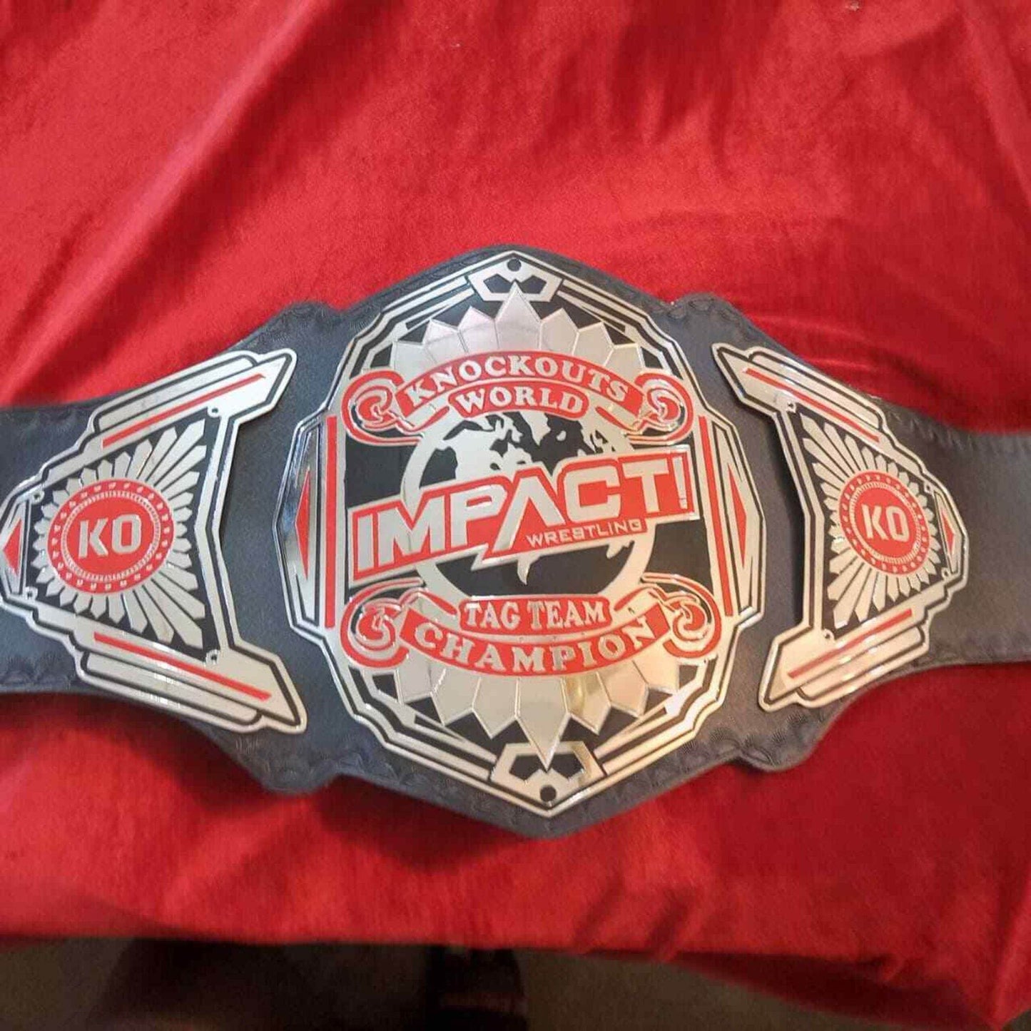 TNA Knockouts Tag Team Championship Replica Title Belt Championship Belt WWF Belt