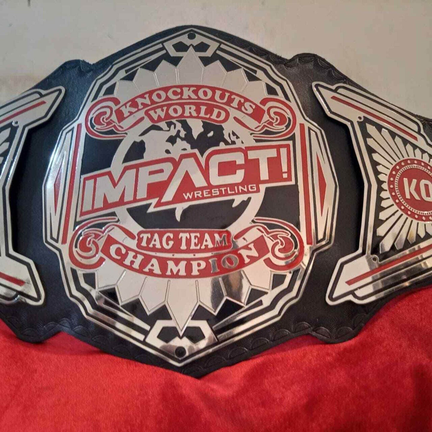 TNA Knockouts Tag Team Championship Replica Title Belt Championship Belt WWF Belt