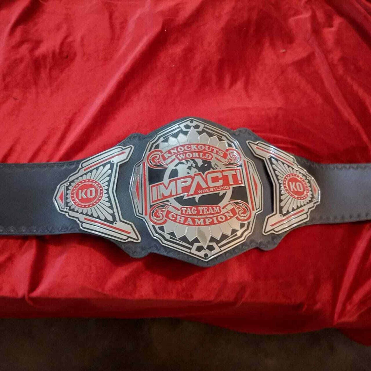 TNA Knockouts Tag Team Championship Replica Title Belt Championship Belt WWF Belt
