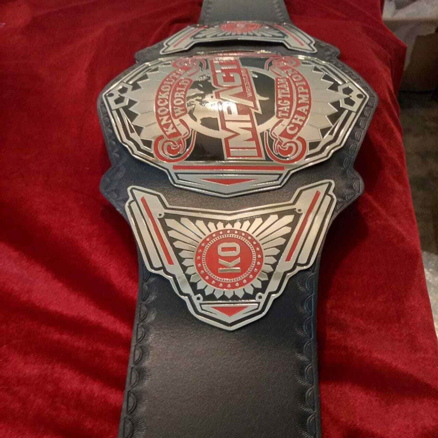 TNA Knockouts Tag Team Championship Replica Title Belt Championship Belt WWF Belt