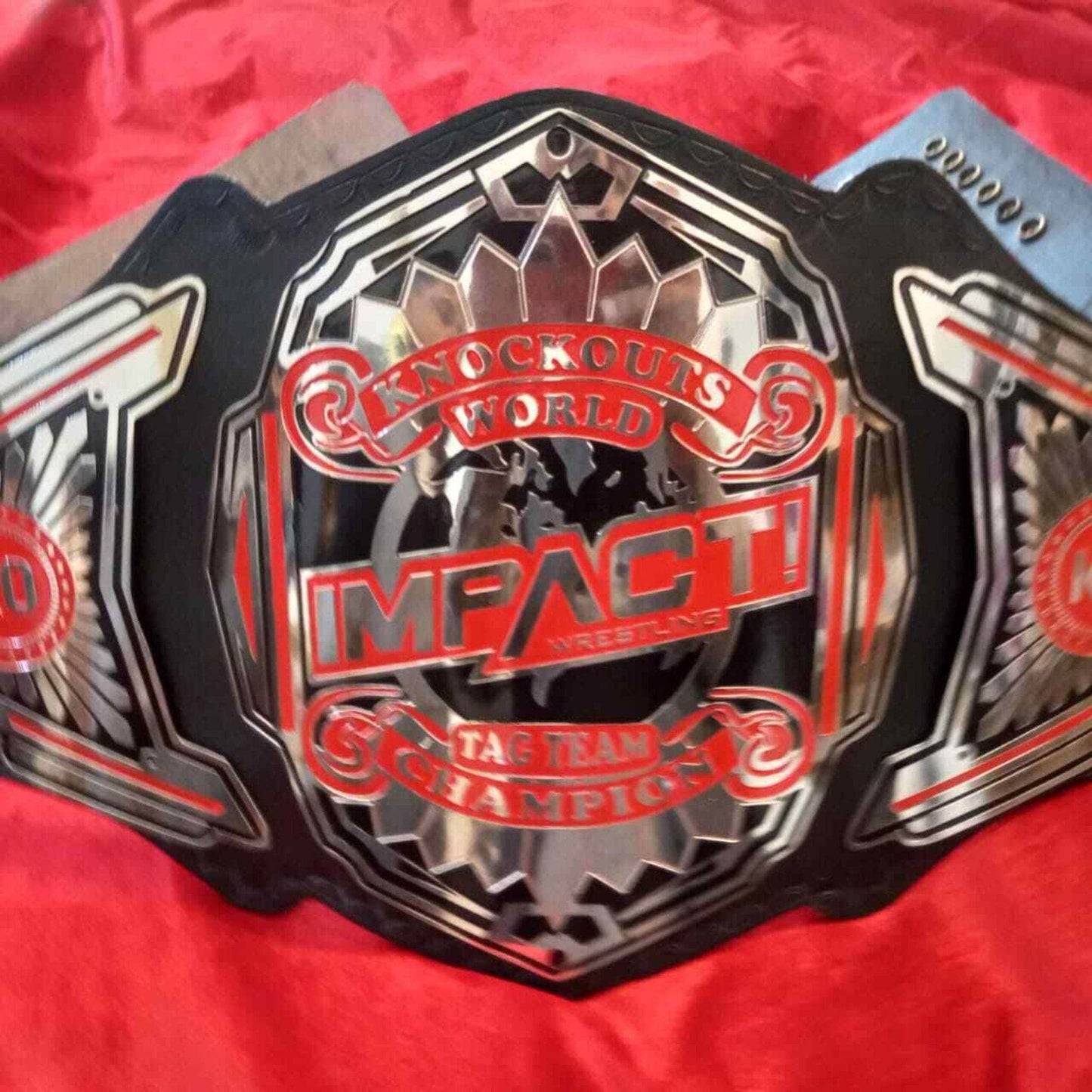 TNA Knockouts Tag Team Championship Replica Title Belt Championship Belt WWF Belt