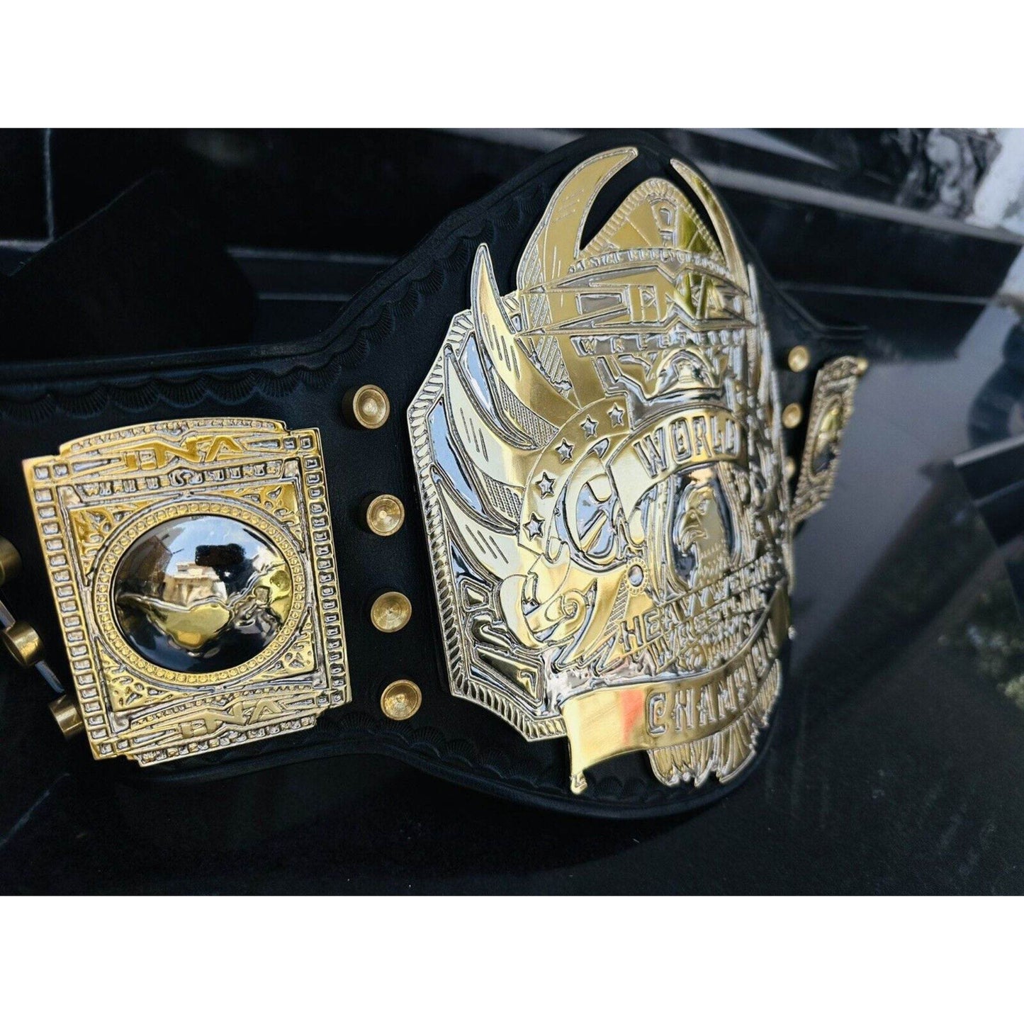 TNA World Heavyweight Championship Replica Title Belt Championship Belt WWF Belt