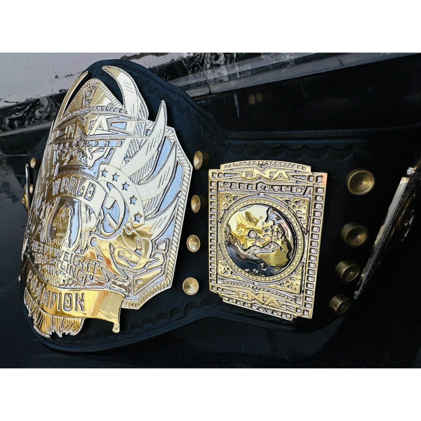 TNA World Heavyweight Championship Replica Title Belt Championship Belt WWF Belt