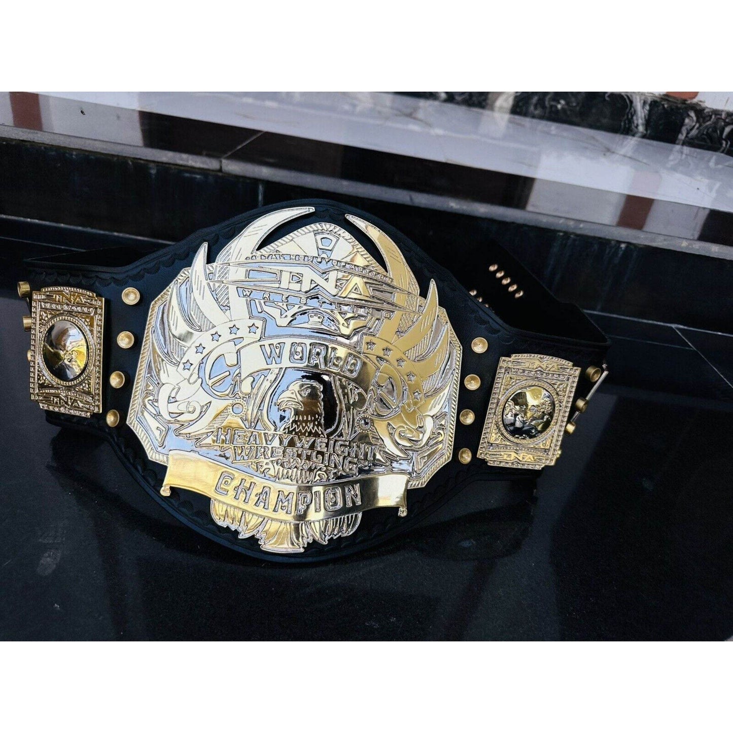 TNA World Heavyweight Championship Replica Title Belt Championship Belt WWF Belt