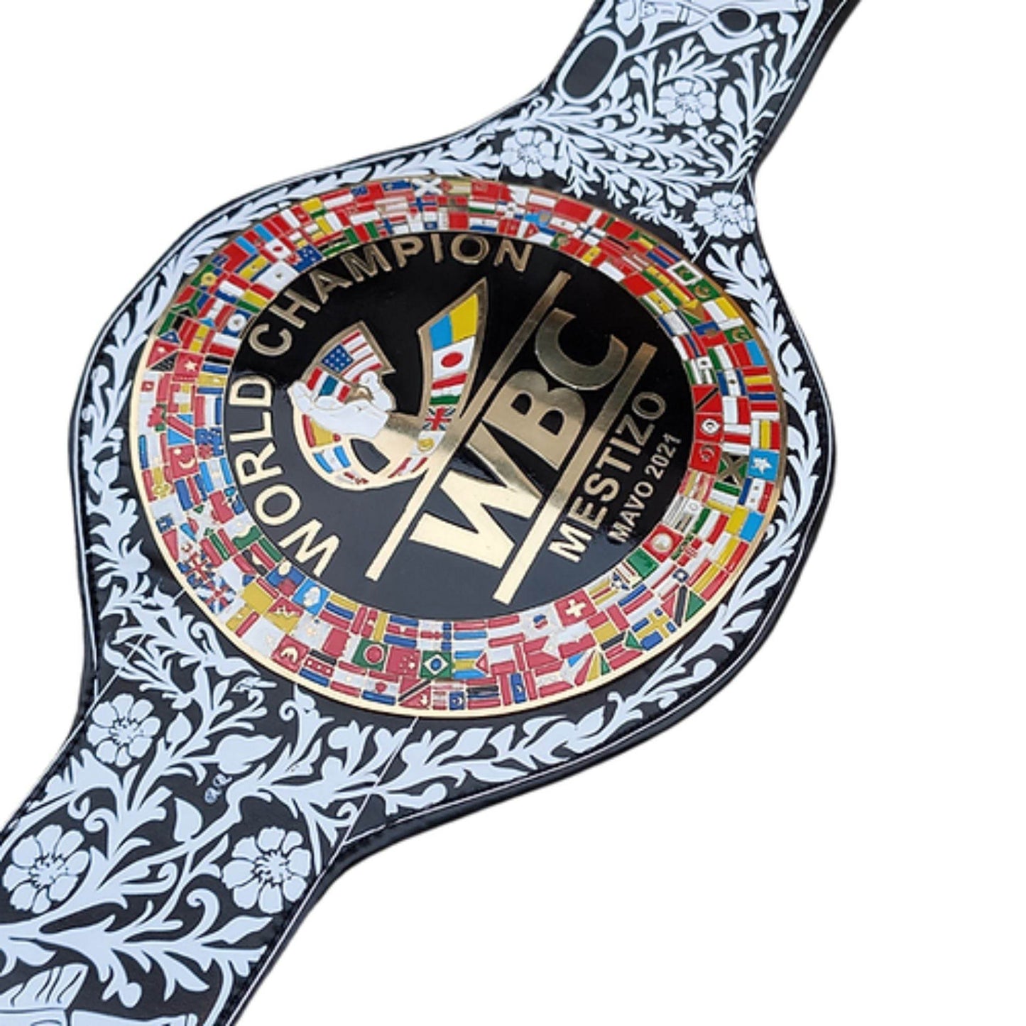 WBC MESTIZO MAVO 2021 Wrestling Boxing Replica Title Belt Championship Belt WWF Belt