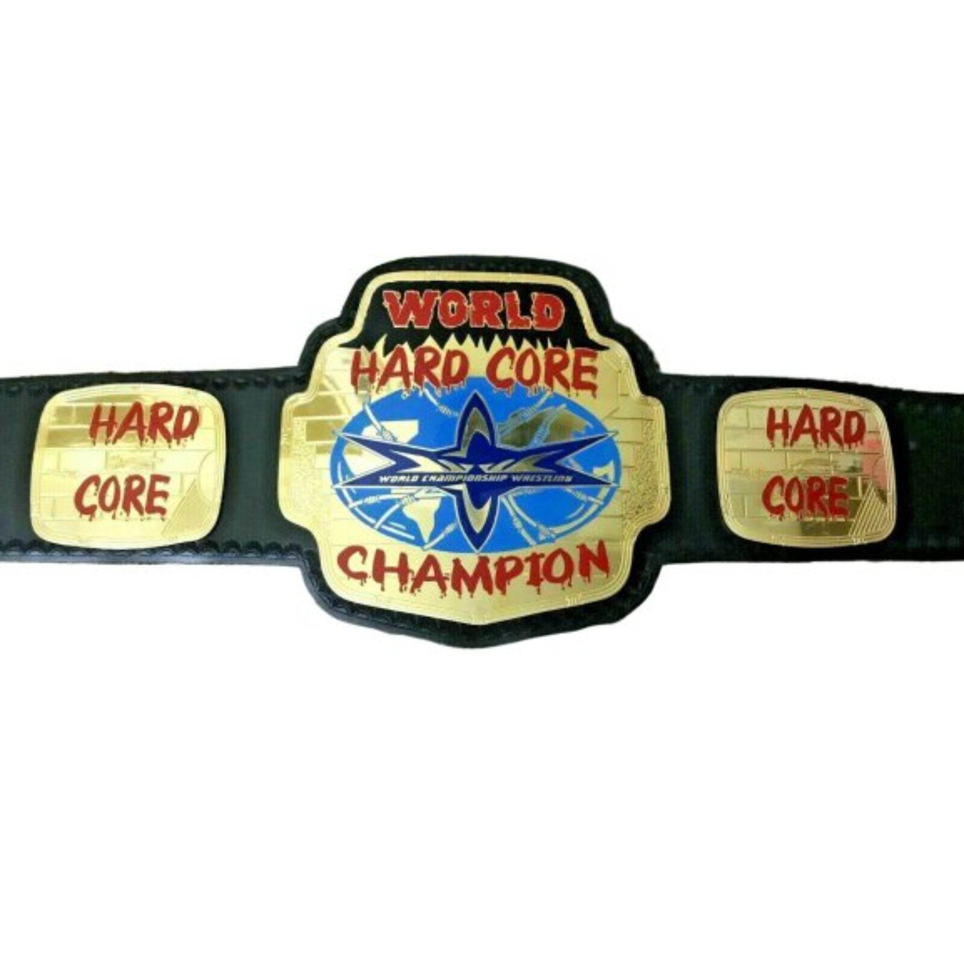 WCW Hardcore Championship Replica Title Belt Championship Belt WWF Belt