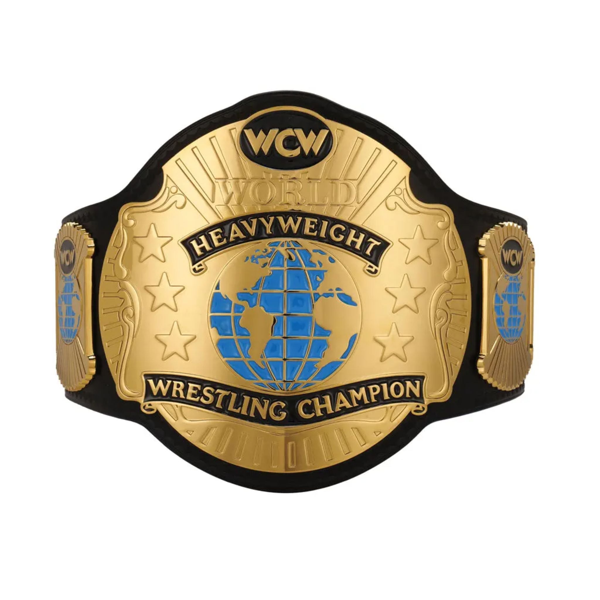 WCW BIG offers GOLD WORLD HEAVYWEIGHT WRESTLING CHAMPIONSHIP BELT (Damaged)