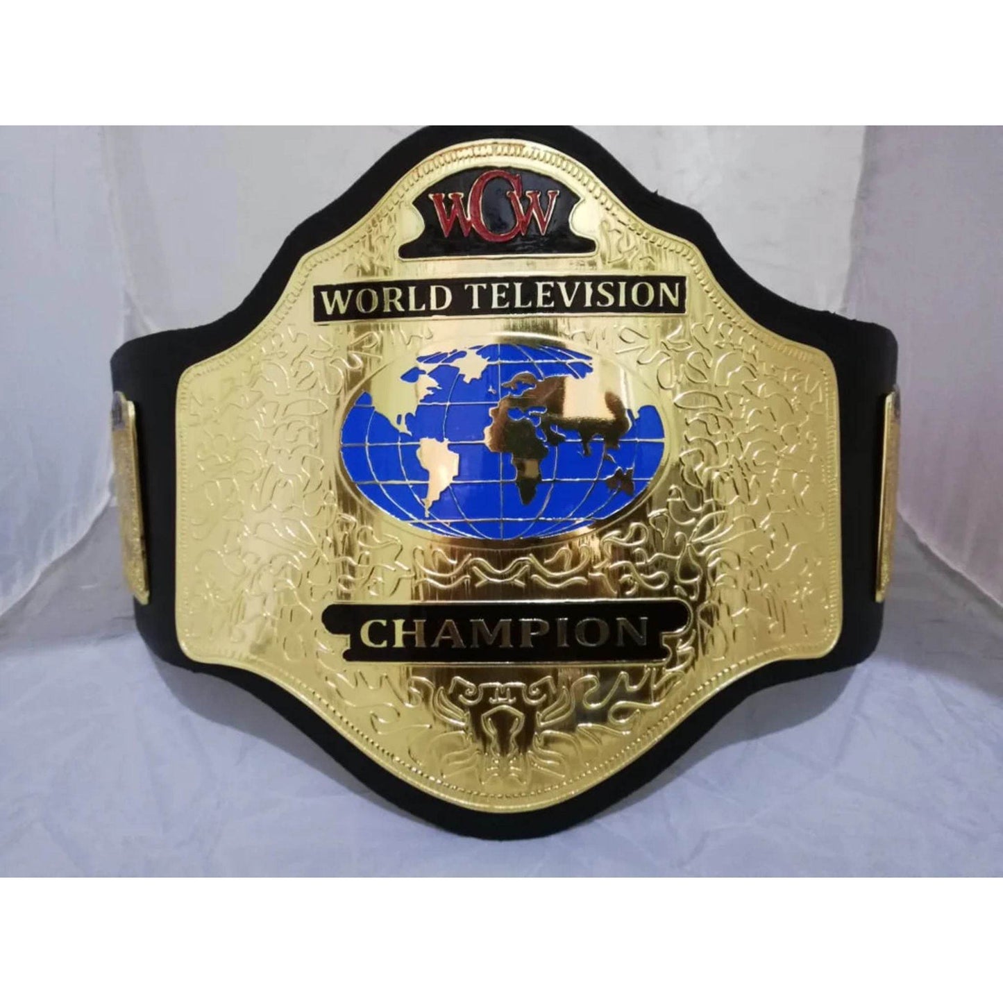 WCW World Television Championship Replica Title Belt Championship Belt WWF Belt