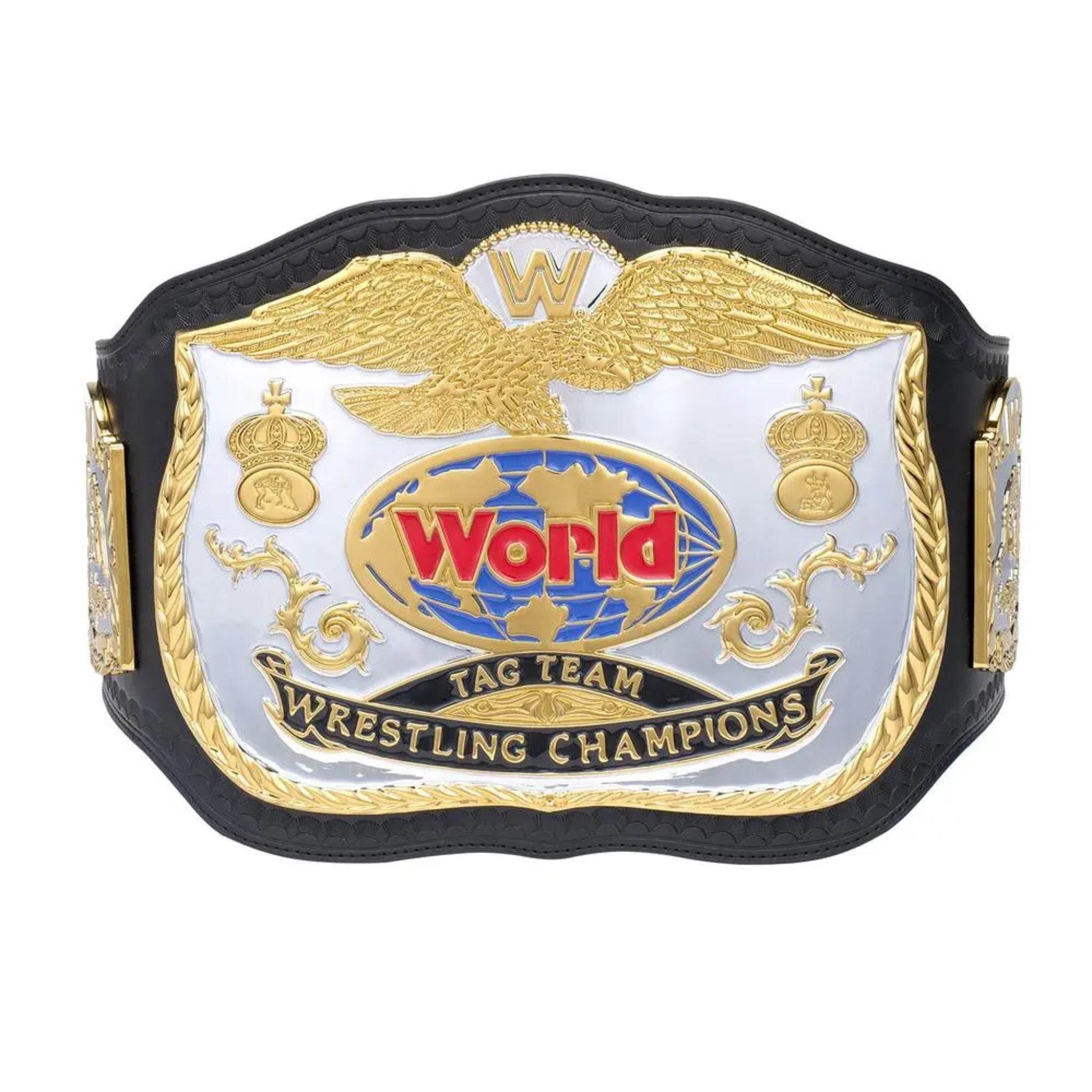 WWE Classic World Tag Team Championship Replica Title Belt Championship Belt WWF Belt