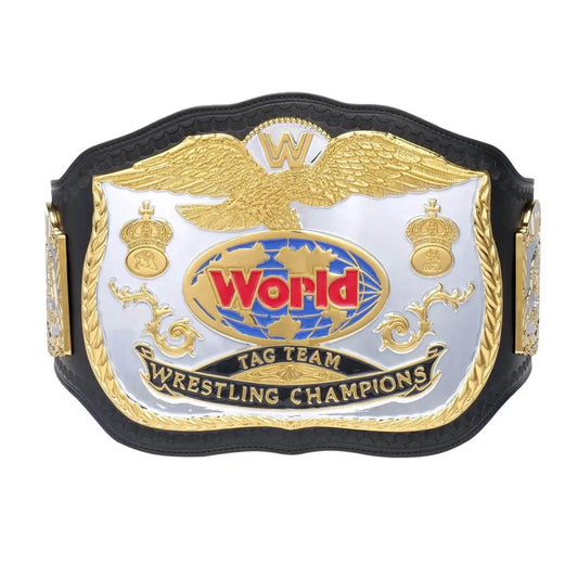 WWE Classic World Tag Team Championship Replica Title Belt Championship Belt WWF Belt