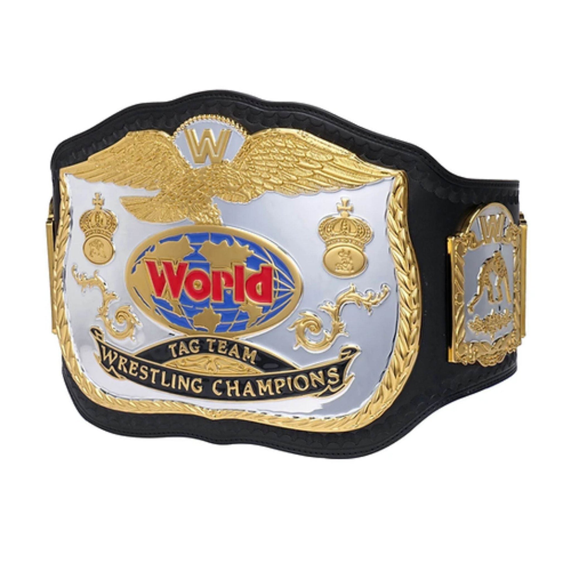 WWE Classic World Tag Team Championship Replica Title Belt Championship Belt WWF Belt