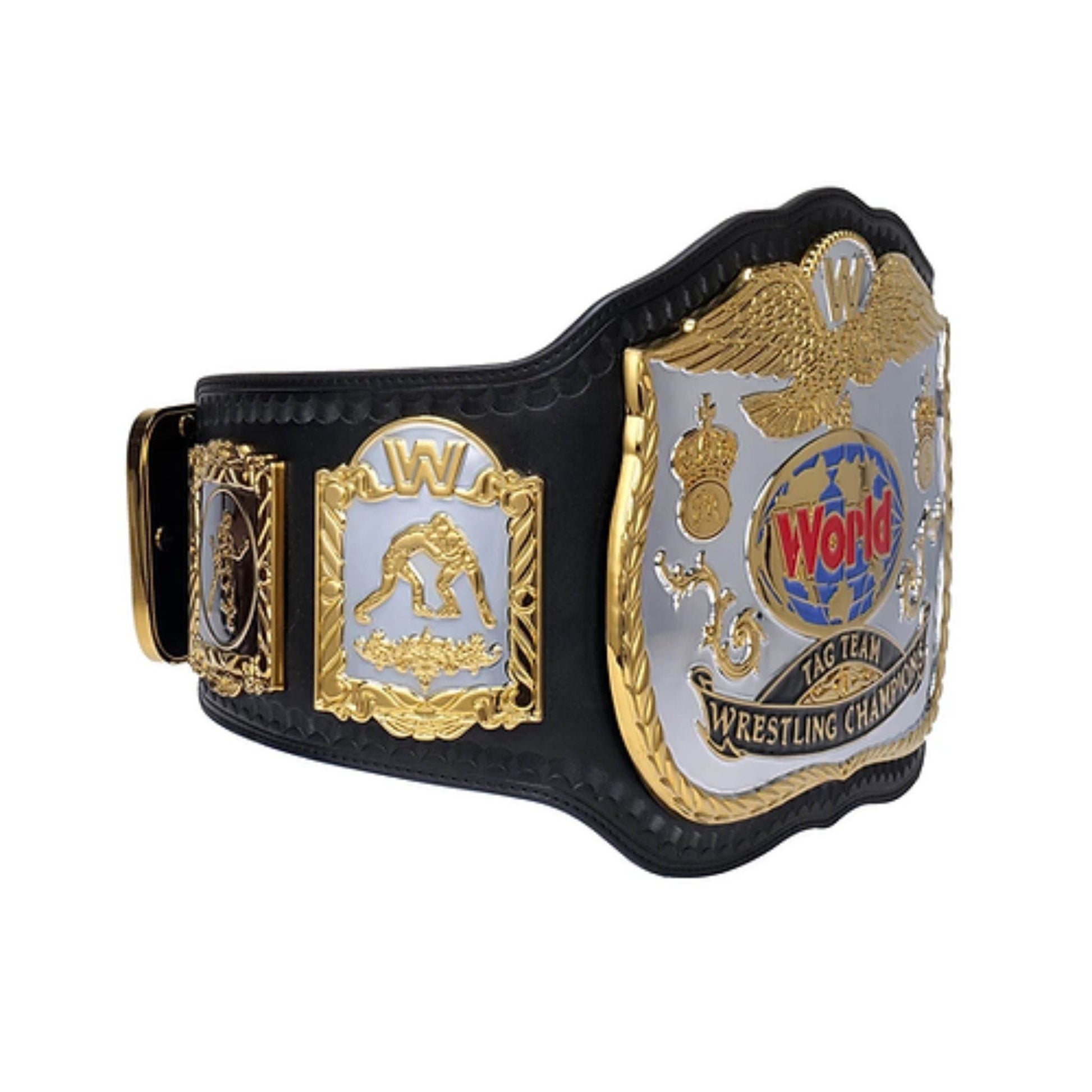 WWE Classic World Tag Team Championship Replica Title Belt Championship Belt WWF Belt